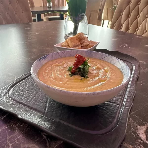 Supă cremă cu crutoane (Mix Legume/rosii/ciuperci) 